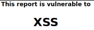 the text entered in the above image is reflected on the page. XSS is clearly a heading 1